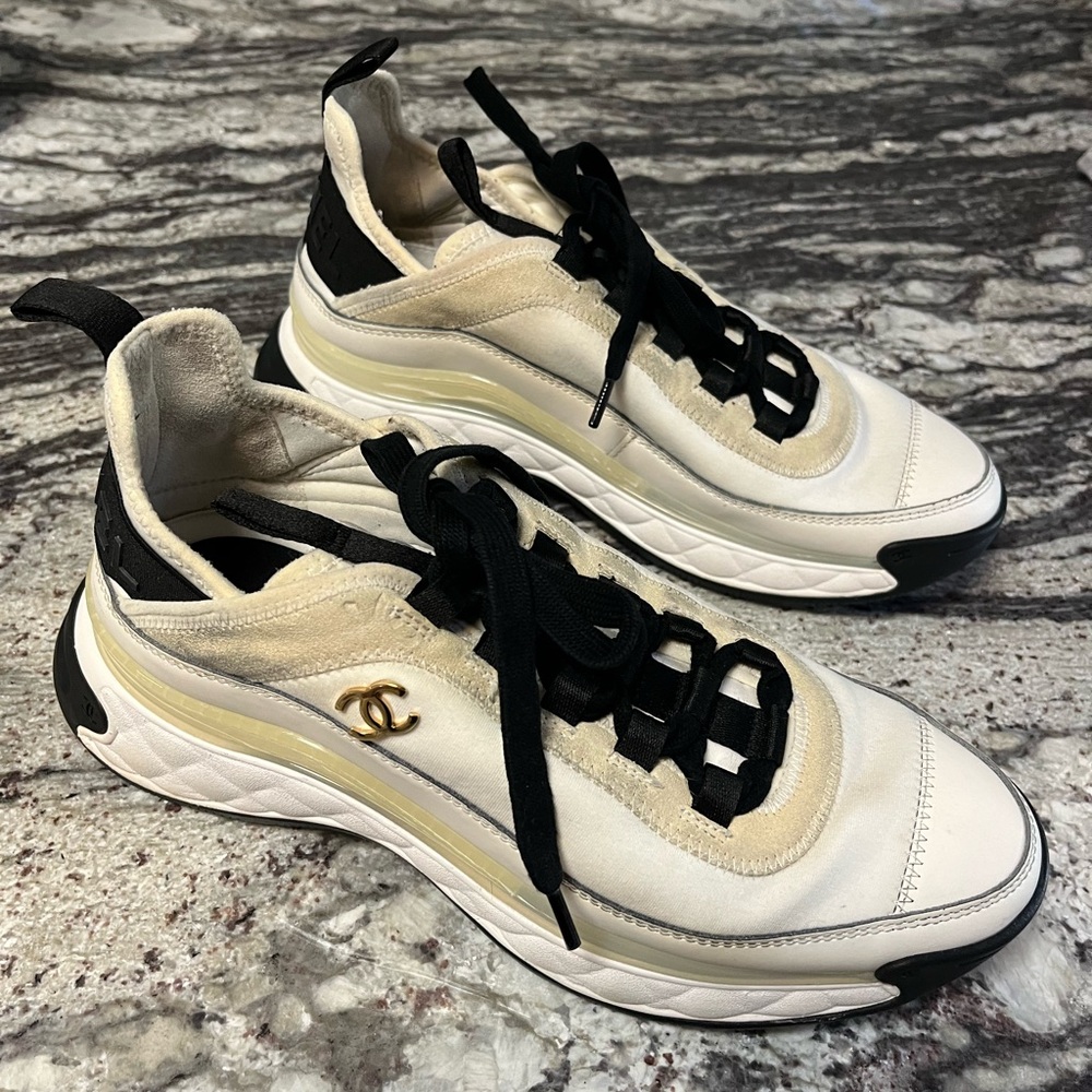 Chanel tennis shoes size 38